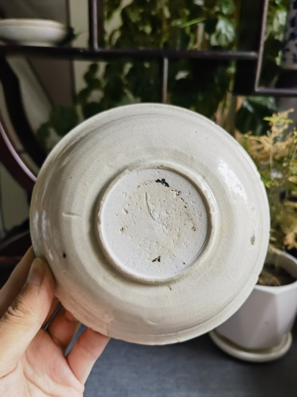 古玩陶瓷【精品】宋代白釉刻花洗拍賣，當(dāng)前價(jià)格0元