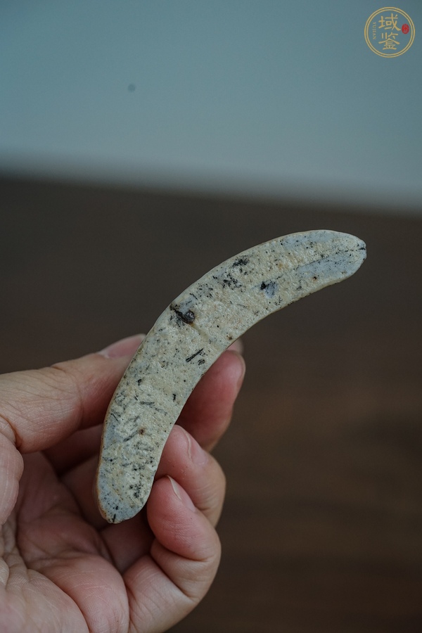 古玩陶瓷清中晚期青白釉暗刻筆架山真品鑒賞圖
