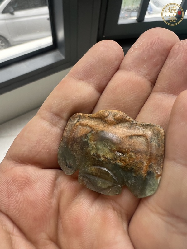 古玩玉器仿“紅山文化”玉梟真品鑒賞圖