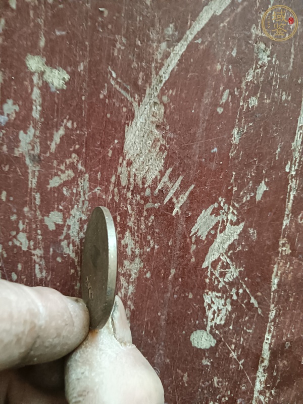 古玩銅器像章真品鑒賞圖