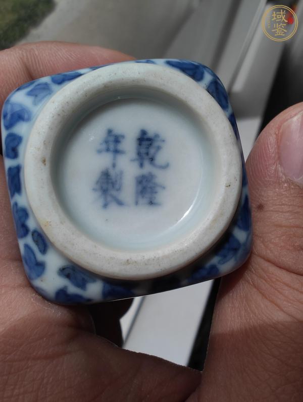 古玩陶瓷青花鼻煙壺真品鑒賞圖