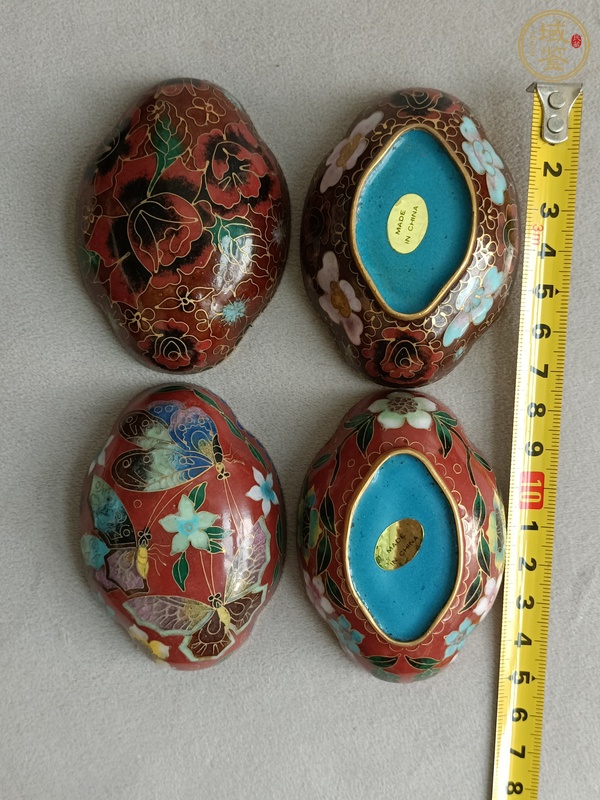 古玩雜項(xiàng)景泰藍(lán)蓋盒真品鑒賞圖