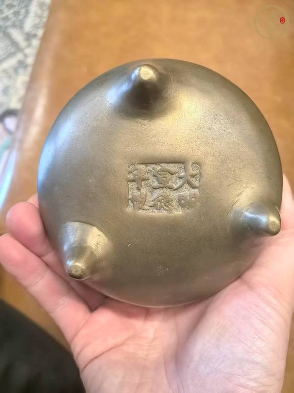 古玩銅器爐真品鑒賞圖