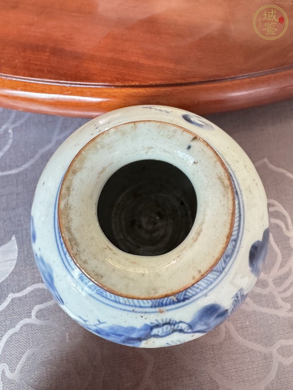 古玩陶瓷青花罐真品鑒賞圖