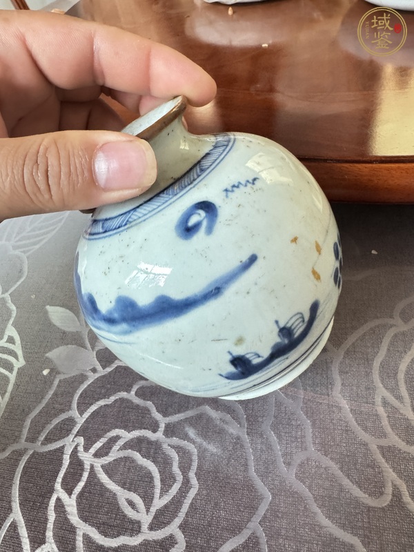 古玩陶瓷青花罐真品鑒賞圖