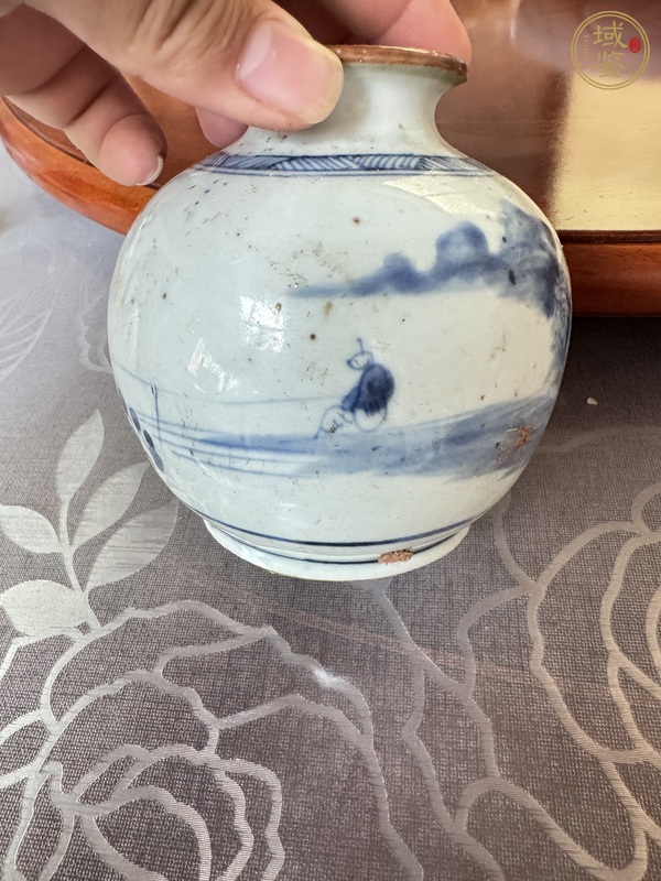 古玩陶瓷青花罐真品鑒賞圖