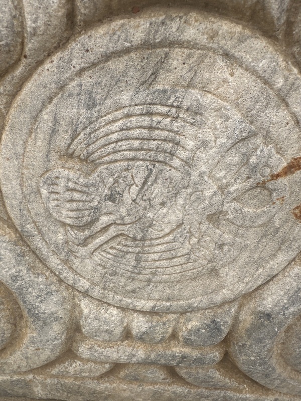 古玩雜項(xiàng)明.漢白玉構(gòu)件拍賣(mài)，當(dāng)前價(jià)格15000元