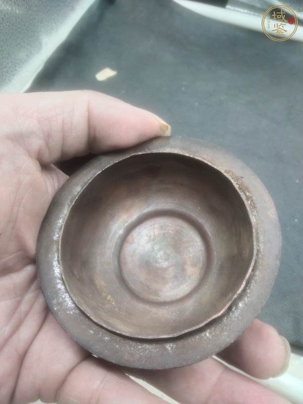 古玩雜項(xiàng)藏式紫銅蓋罐真品鑒賞圖