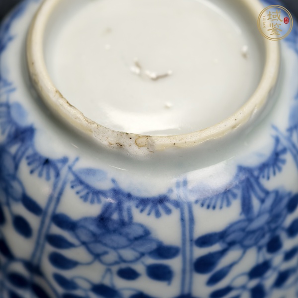 古玩陶瓷康熙青花杯碟真品鑒賞圖