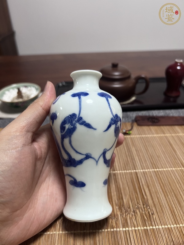 古玩陶瓷青花龍紋瓶真品鑒賞圖