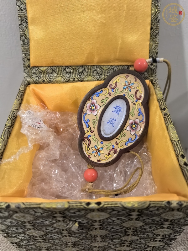 古玩雜項齋戒牌真品鑒賞圖
