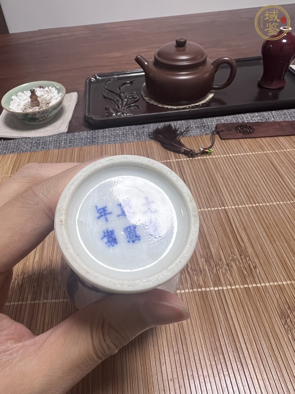 古玩陶瓷青花龍紋瓶真品鑒賞圖