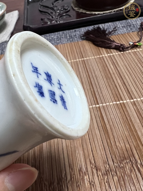 古玩陶瓷青花龍紋瓶真品鑒賞圖