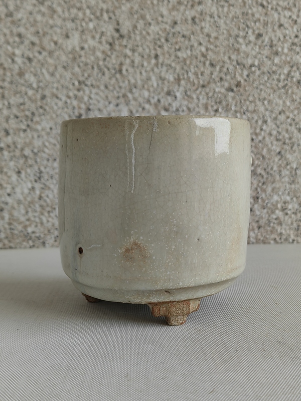 古玩陶瓷鈞釉三足爐拍賣,當前價格480元