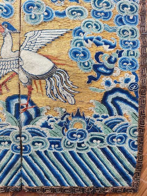 古玩雜項(xiàng)文官補(bǔ)拍賣，當(dāng)前價(jià)格12888元