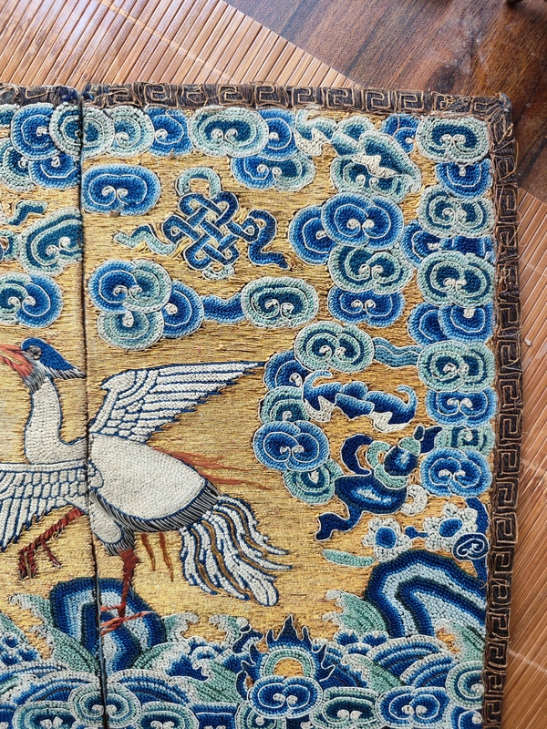 古玩雜項(xiàng)文官補(bǔ)拍賣，當(dāng)前價(jià)格12888元