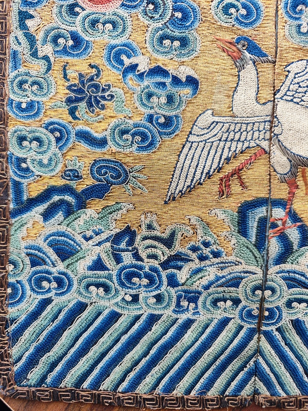 古玩雜項(xiàng)文官補(bǔ)拍賣，當(dāng)前價(jià)格12888元