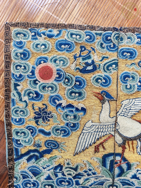 古玩雜項文官補真品鑒賞圖