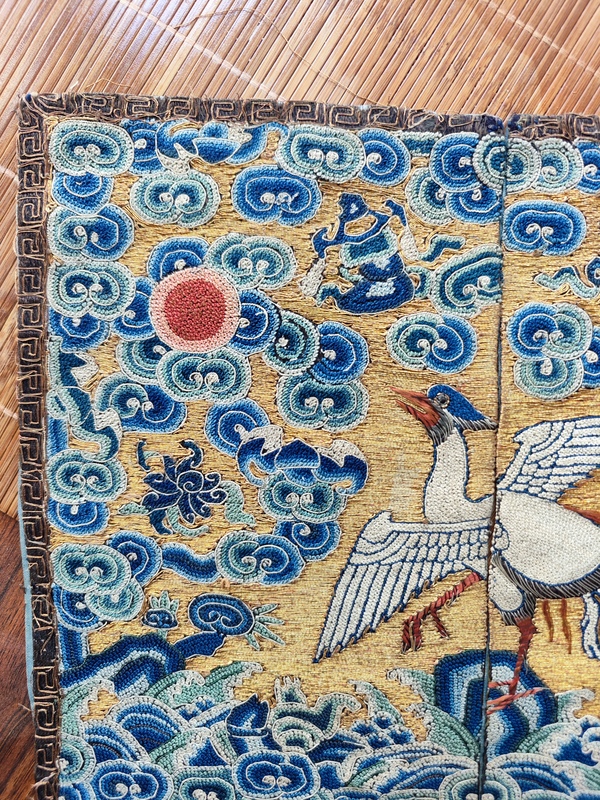 古玩雜項(xiàng)文官補(bǔ)拍賣，當(dāng)前價(jià)格12888元