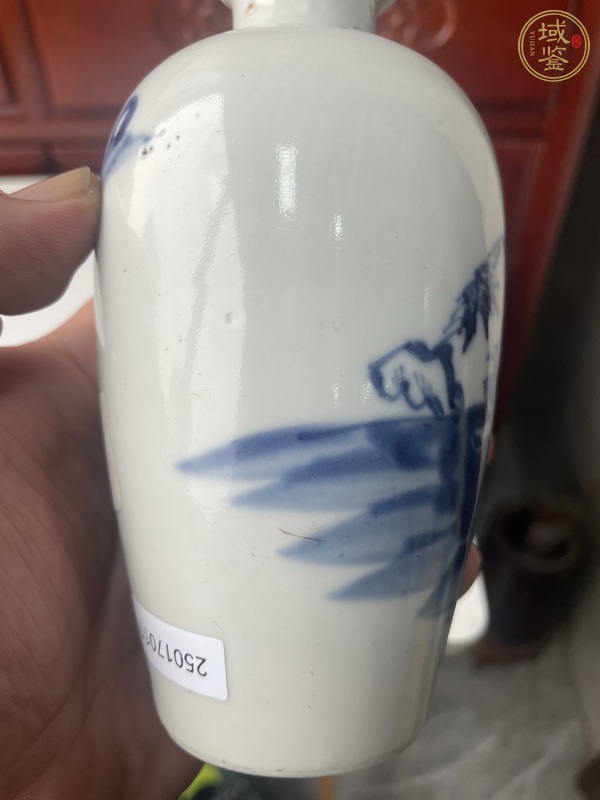古玩陶瓷青花瓶真品鑒賞圖