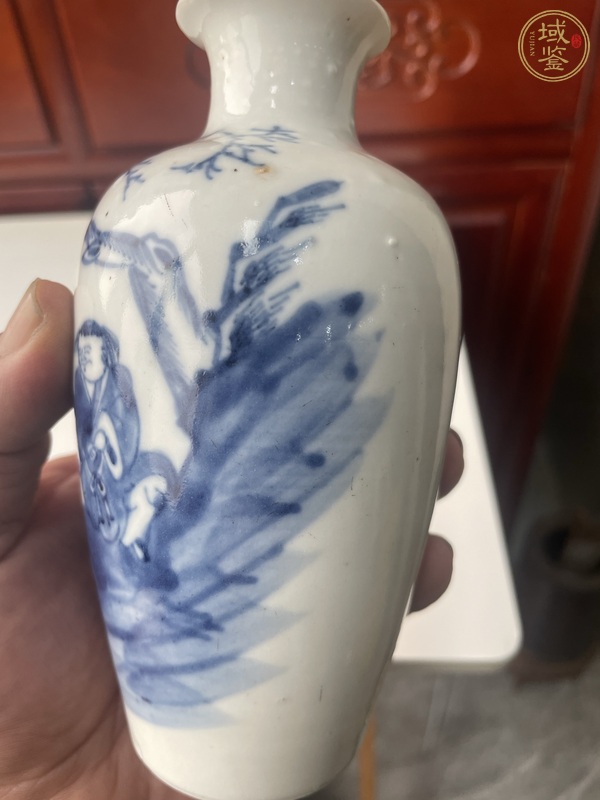 古玩陶瓷青花瓶真品鑒賞圖