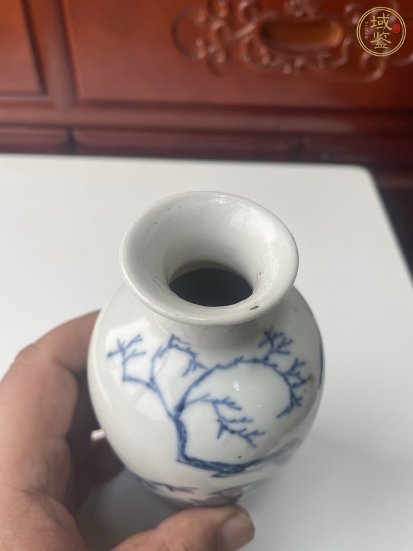 古玩陶瓷青花瓶真品鑒賞圖