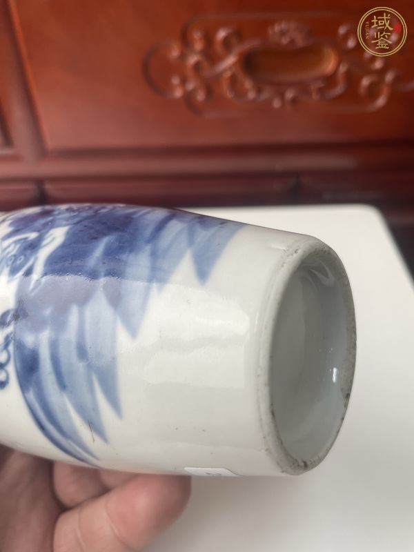 古玩陶瓷青花瓶真品鑒賞圖
