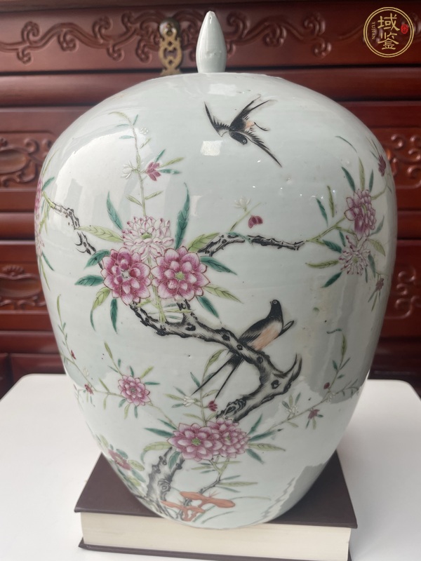 古玩陶瓷粉彩罐真品鑒賞圖