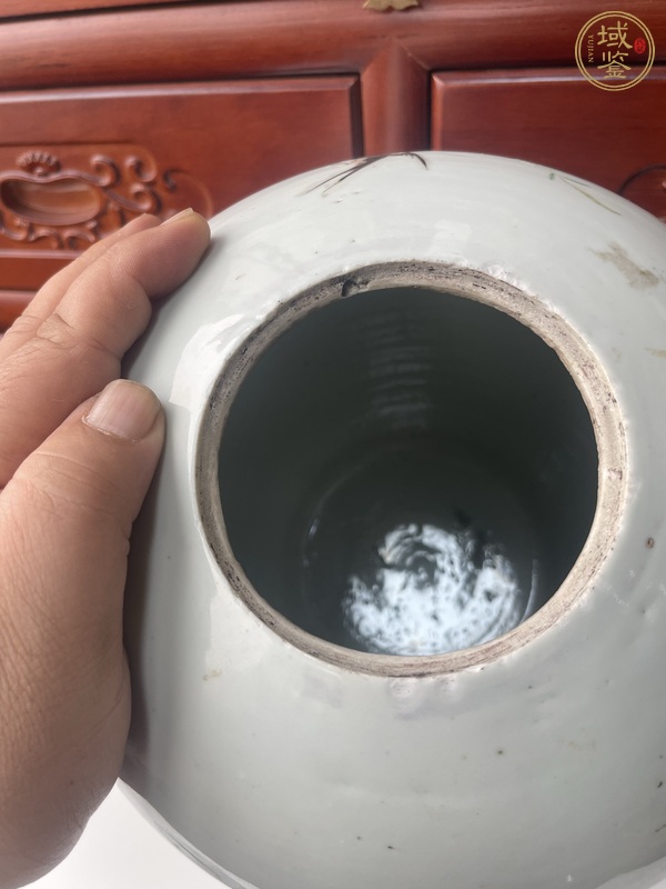 古玩陶瓷粉彩罐真品鑒賞圖