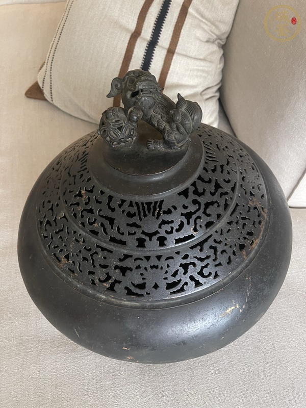 古玩銅熏爐真品鑒賞圖