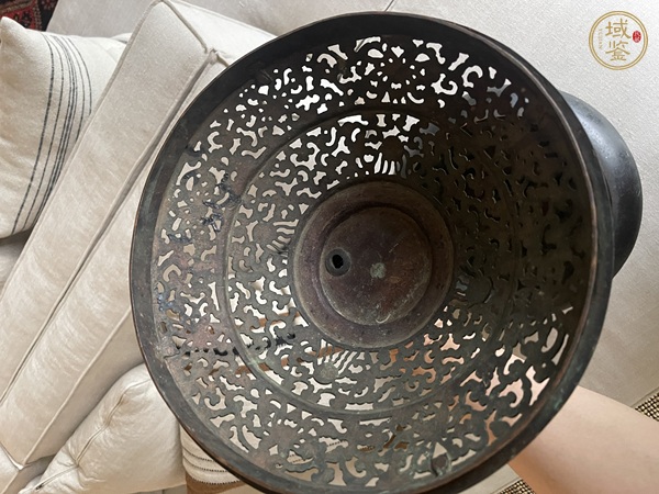 古玩銅器銅熏爐真品鑒賞圖