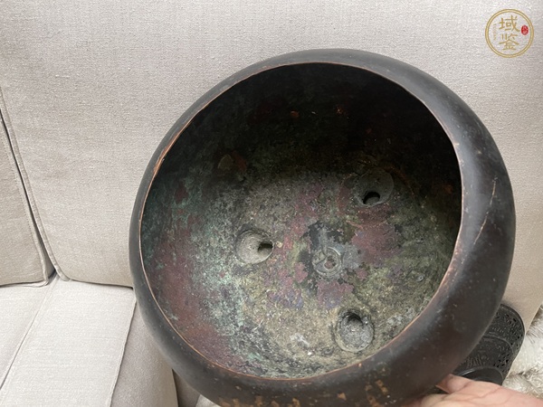 古玩銅器銅熏爐真品鑒賞圖