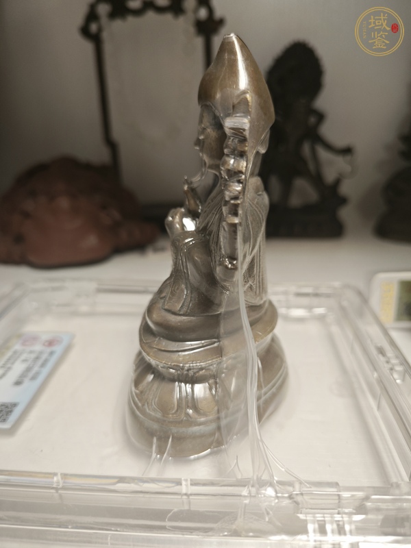 古玩銅器銅宗喀巴真品鑒賞圖
