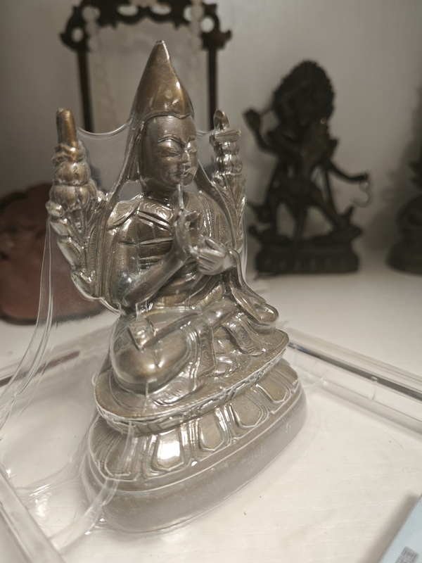 古玩銅器銅宗喀巴拍賣，當(dāng)前價(jià)格2999元