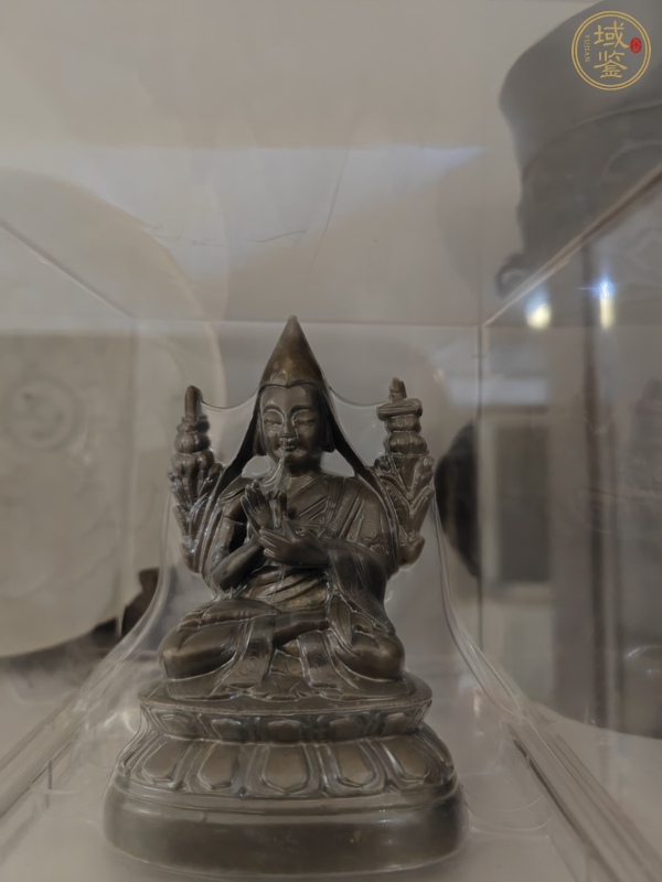 古玩銅宗喀巴真品鑒賞圖