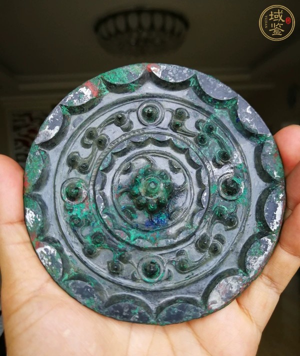 古玩銅器西漢星云鏡真品鑒賞圖