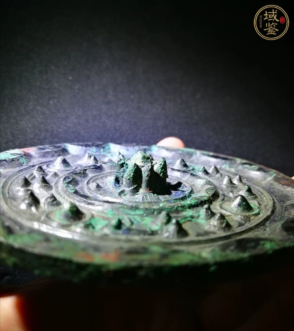 古玩銅器西漢星云鏡真品鑒賞圖