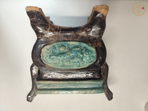 古玩陶瓷琺華釉香爐真品鑒賞圖