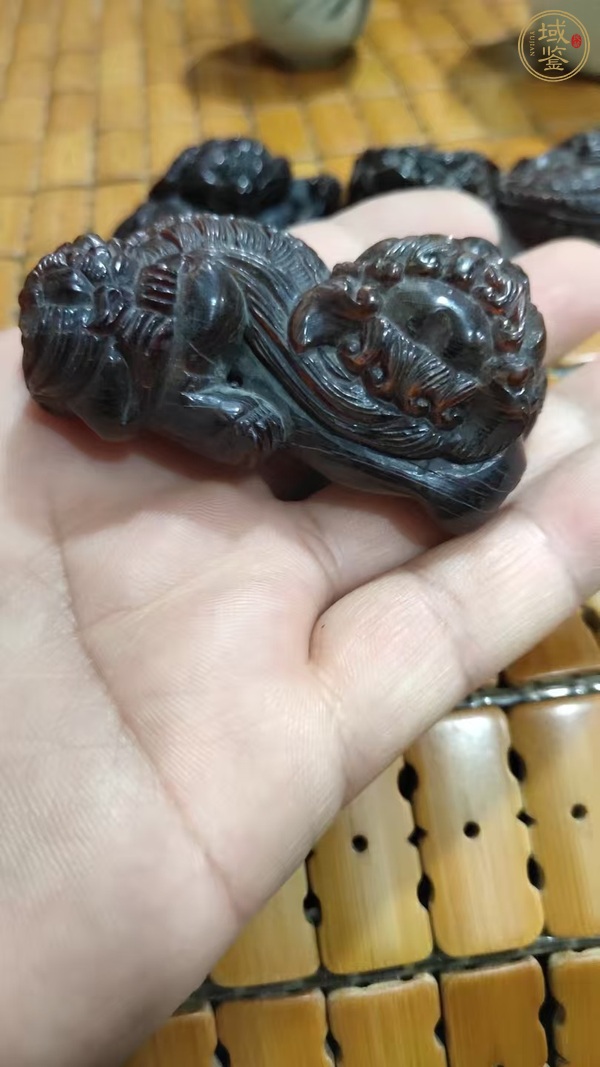 古玩雜項(xiàng)牛角雕件真品鑒賞圖