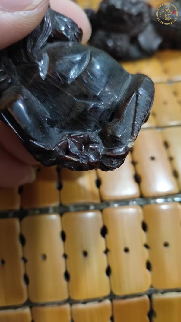 古玩雜項(xiàng)牛角雕件真品鑒賞圖