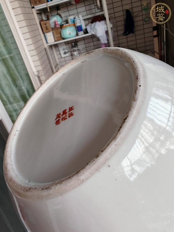 古玩陶瓷粉彩人物故事紋粥罐真品鑒賞圖