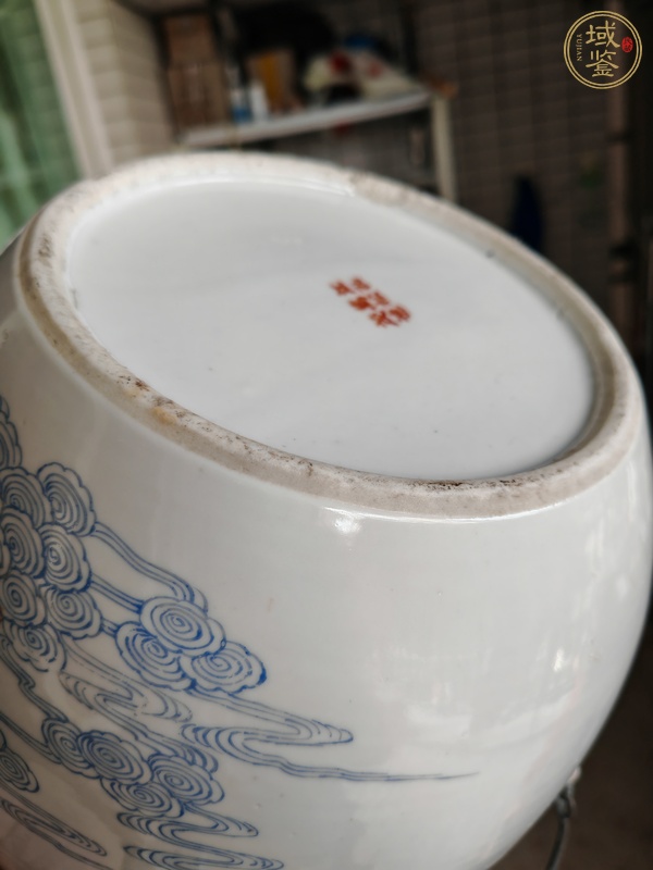 古玩陶瓷粉彩人物故事紋粥罐真品鑒賞圖