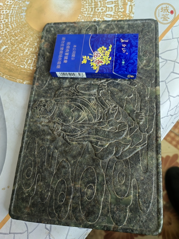 古玩玉器羅漢像擺件真品鑒賞圖