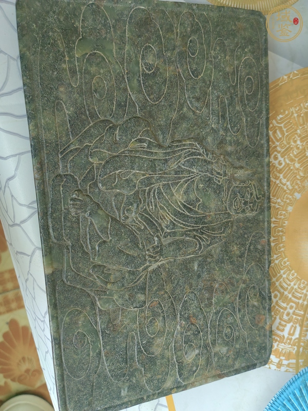 古玩玉器羅漢像擺件真品鑒賞圖