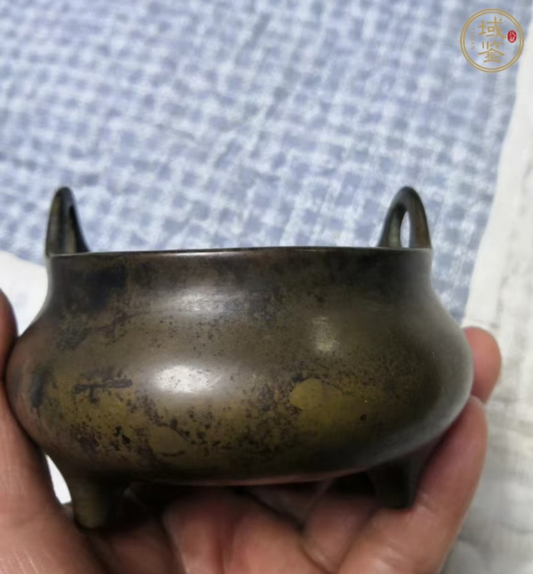 古玩銅器銅爐真品鑒賞圖
