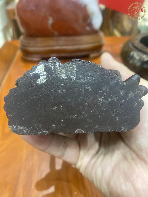 古玩雜項(xiàng)荷花鯉魚擺件真品鑒賞圖