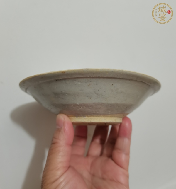 古玩陶瓷青白釉撇口碗真品鑒賞圖