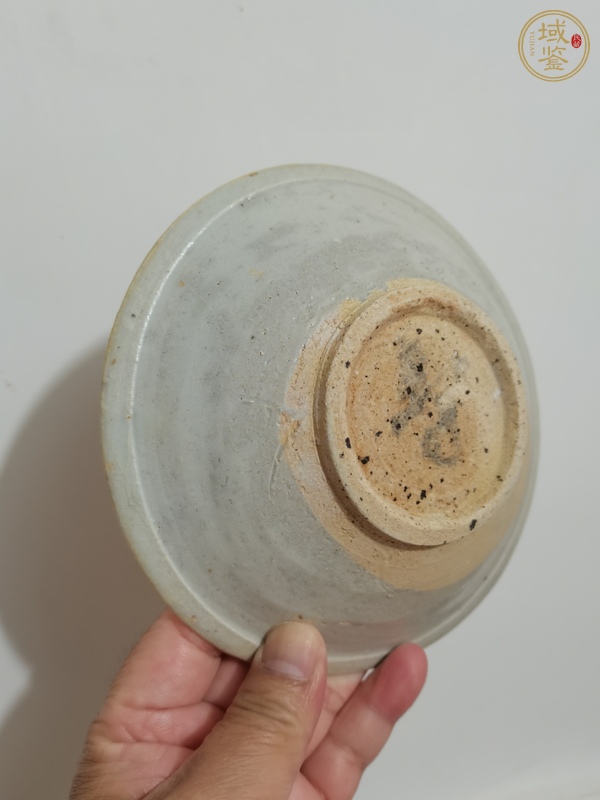 古玩陶瓷青白釉撇口碗真品鑒賞圖