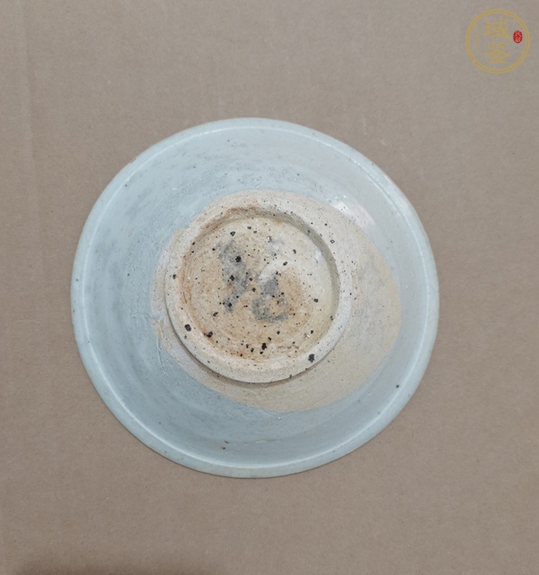 古玩陶瓷青白釉撇口碗真品鑒賞圖