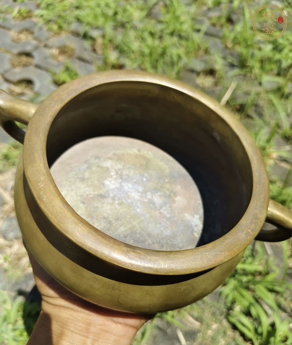 古玩銅器銅爐真品鑒賞圖